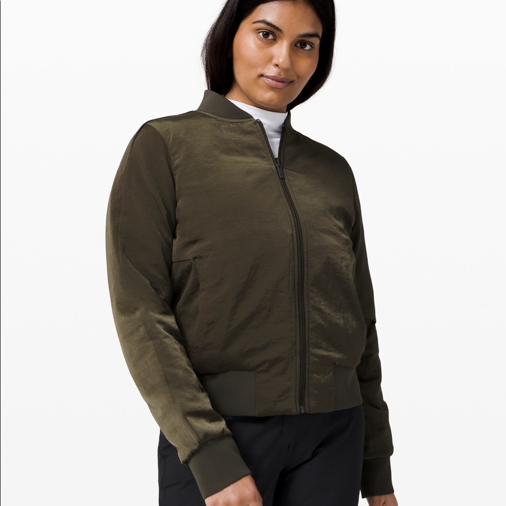 Lululemon reversible bomber jacket